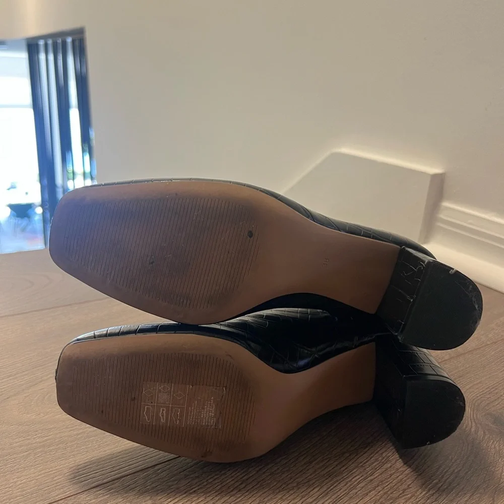 H&M Black Ankle Boots - Picture 5 of 6